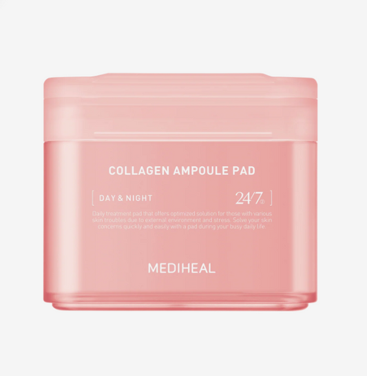 MEDIHEAL Collagen Ampoule Pad – 100 Dischetti
