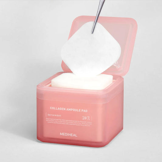 MEDIHEAL Collagen Ampoule Pad – 100 Dischetti