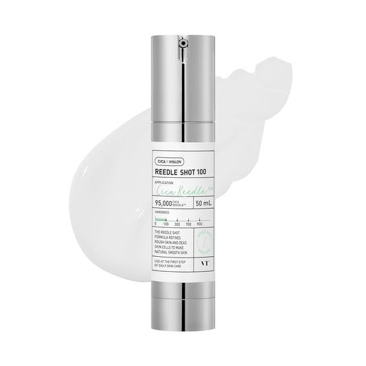 VT Reedle Shot 100 Micro-Needle Revitalizing Serum – (50ml +🎁 Special Gift Set)_Korean Skincare