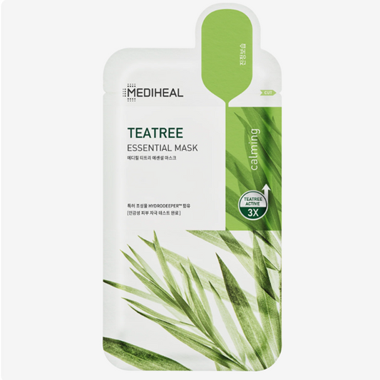 Mediheal Teatree Essential Mask(10 Sheets) - Korea’s No.1 Sheet Mask Brand