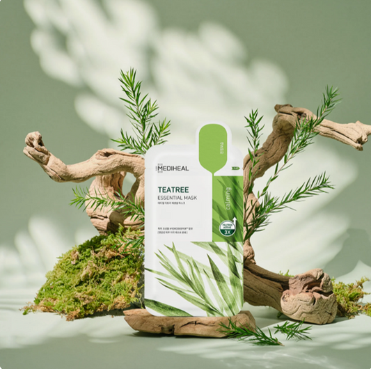 Mediheal Teatree Essential Mask(10 Sheets) - Korea’s No.1 Sheet Mask Brand